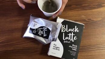 تجربة مع Black Latte Charcoal Latte