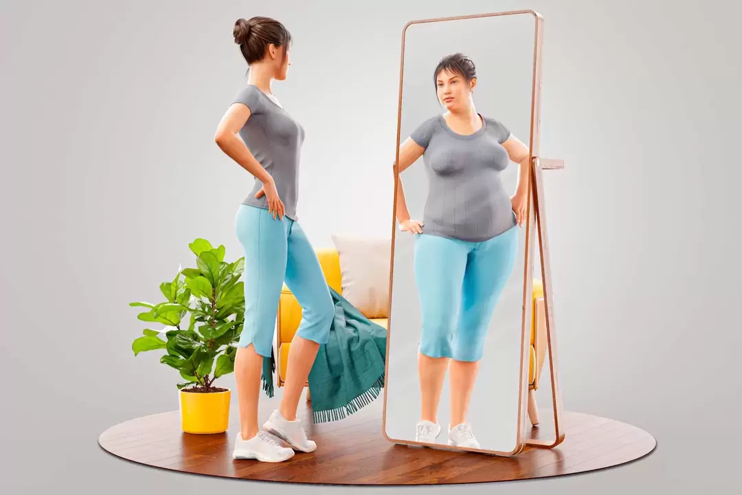 من خلال تخيل شخصية نحيفة، يمكنك تحفيزك على إنقاص الوزن. 